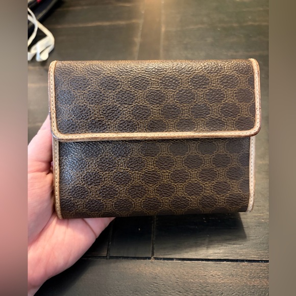 Celine Handbags - Brown Celine Macadam Wallet
